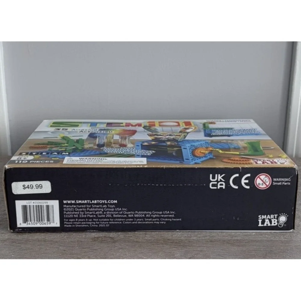 NEW Kids Activity Set Stem 101 Learning Toy 35 Amazing Activities Experiments